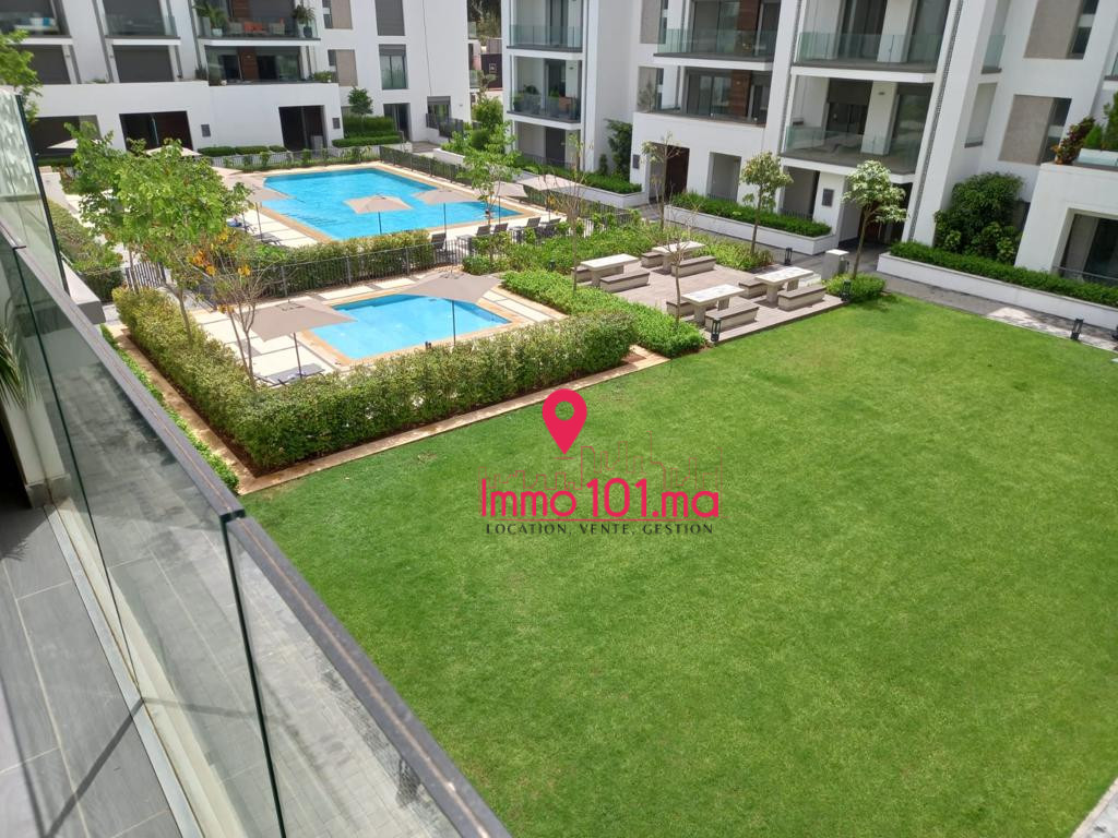 Location appartement meublé à l’Orangeraie - Souissi ZLLAM2355